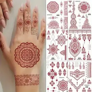henna stickers